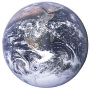 The Earth seen from Apollo 17. Foto NASA / Apollo 17 crew, Wikimedia.