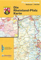 Bild Die Rheinland-Pfalz Karte - 1:450000